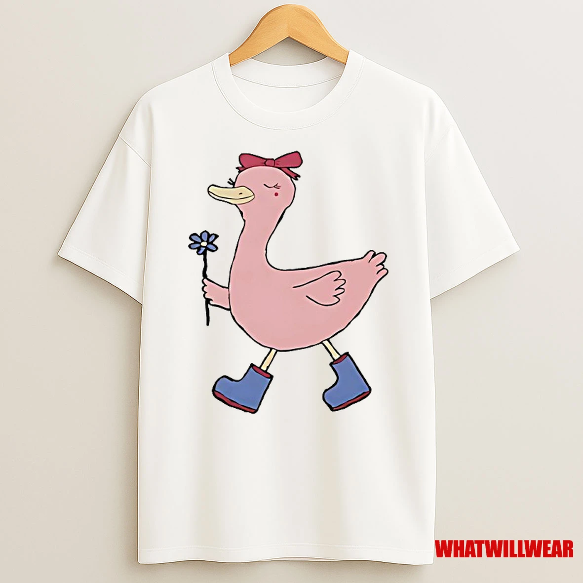 Pink Duck Funny Shirts