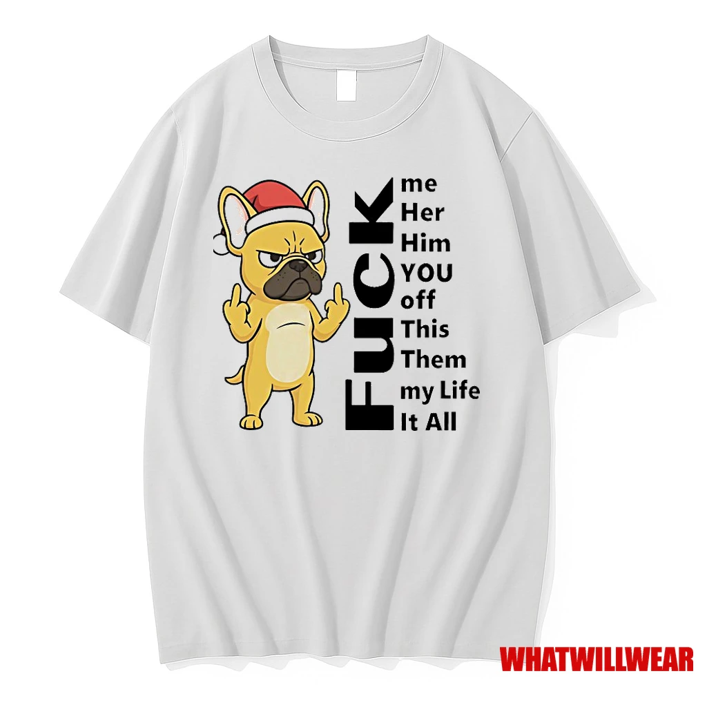 Pitbull Fuck Me Her Him You Off This Them My Life It All Christmas Shirts