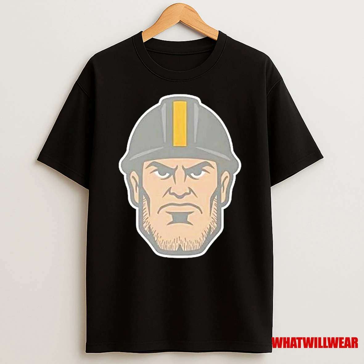 Pittsburgh Slers Sl Head Adult Logo Shirts