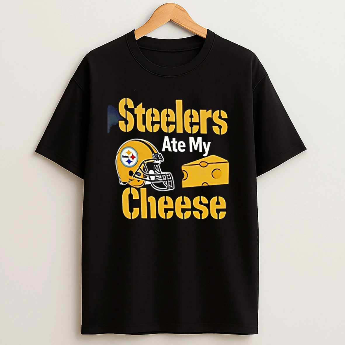 Pittsburgh Steelers Ate My Cheese T Shirts