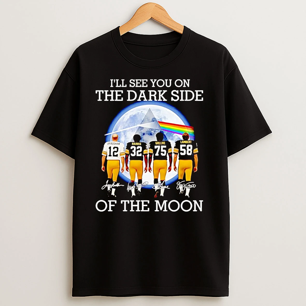 Pittsburgh Steelers Ill See You On The Dark Side Of The Moon T Shirts