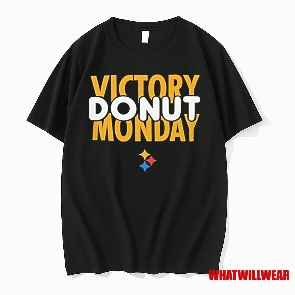 Pittsburgh Steelers Victory Donut Monday Shirts