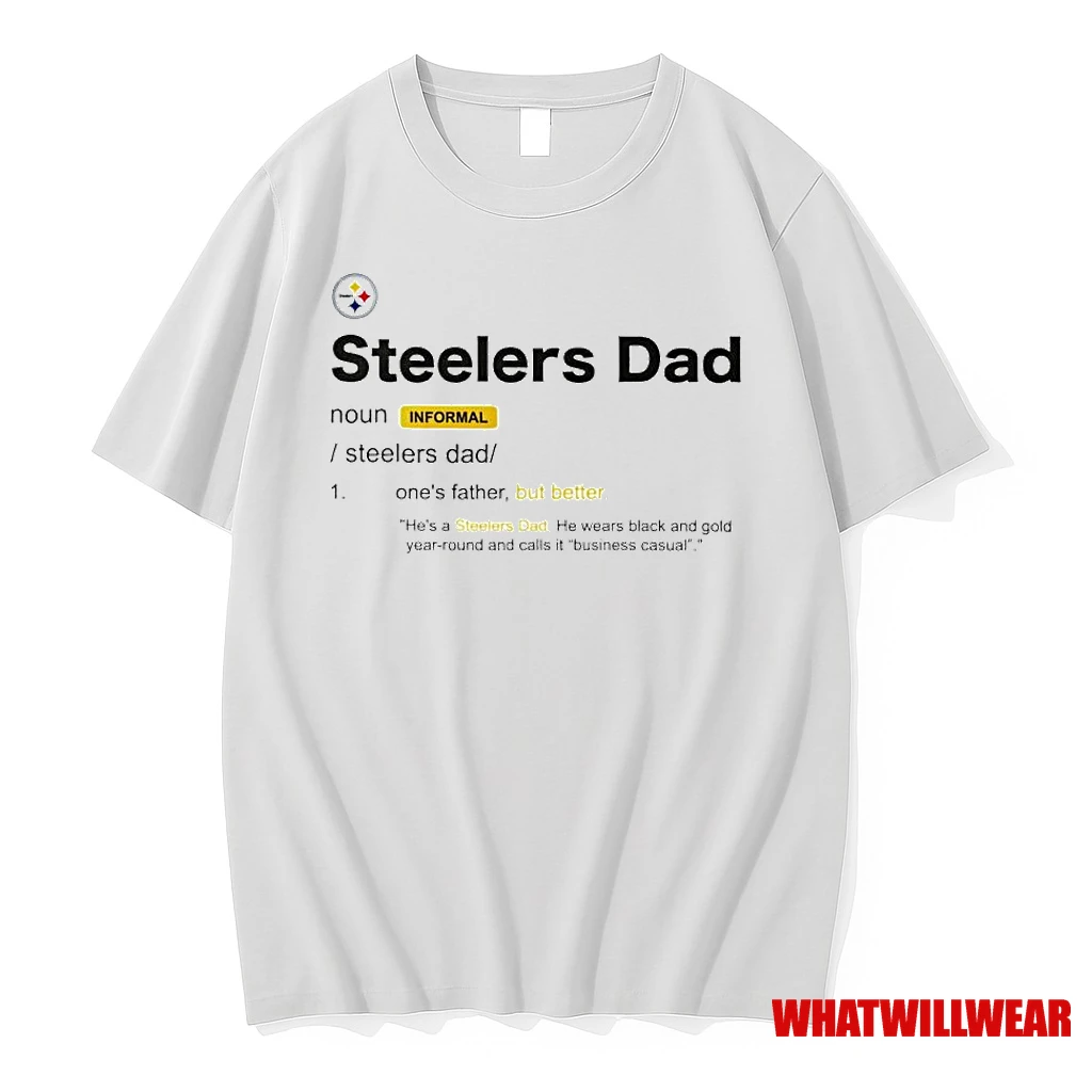 Pittsburgh Steelers Dad Definition Ornaments Shirts