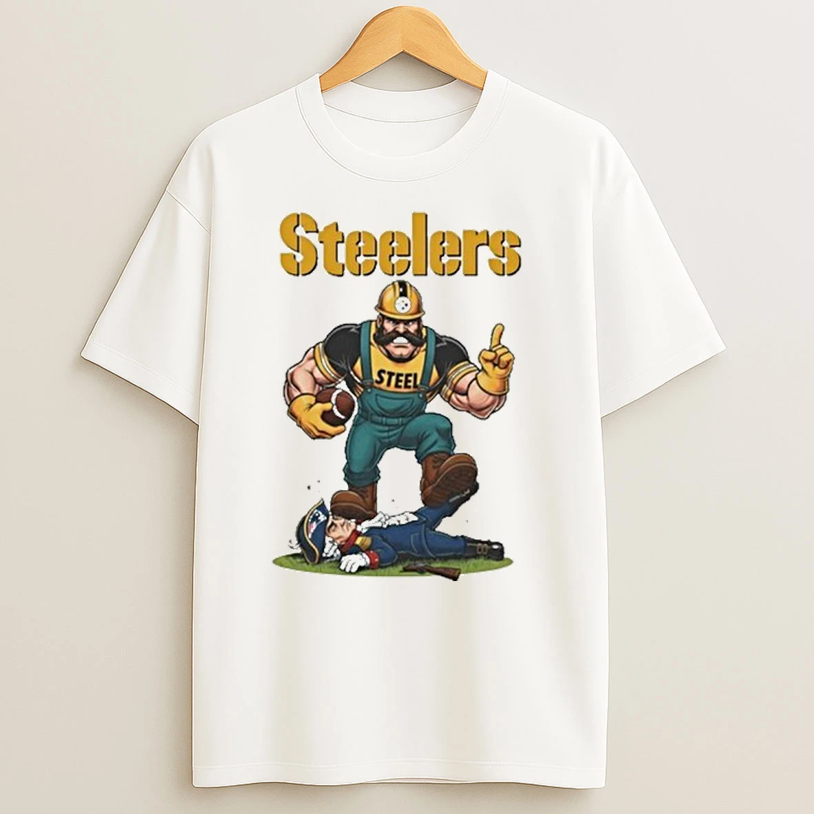 Pittsburgh Steelers Vs New England Patriots T Shirts