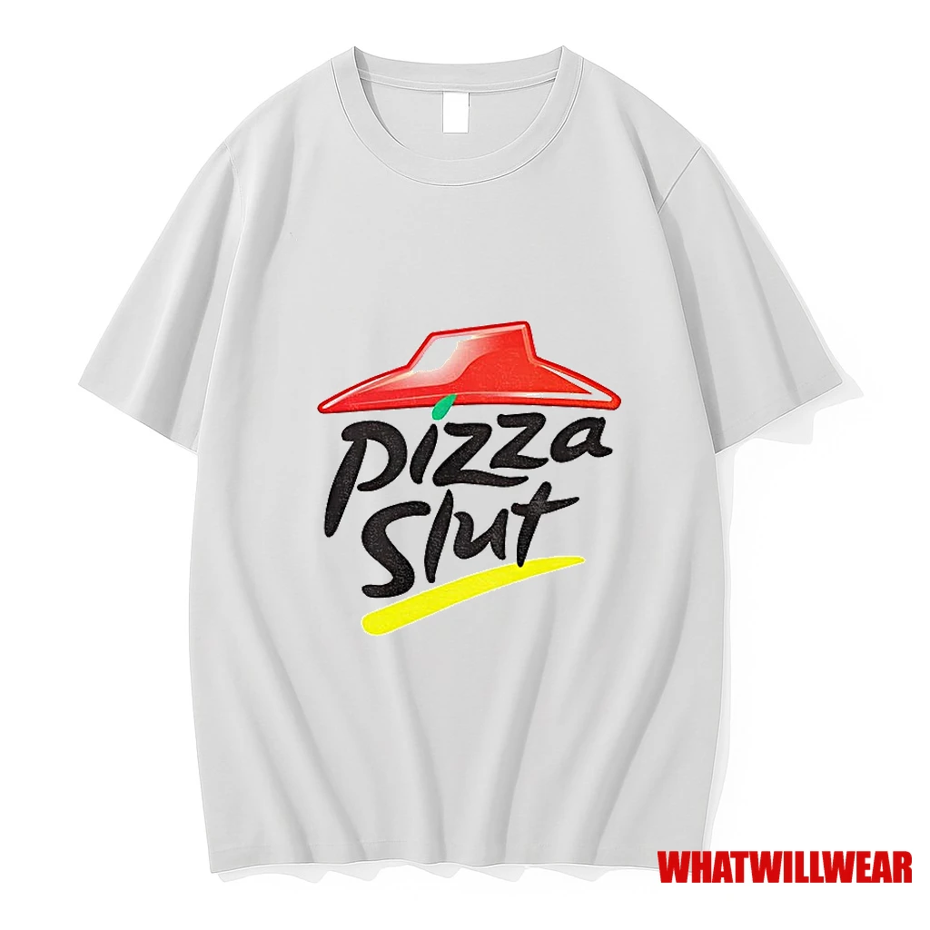 Pizza Slut Pizza Hut Logo Parody Shirts