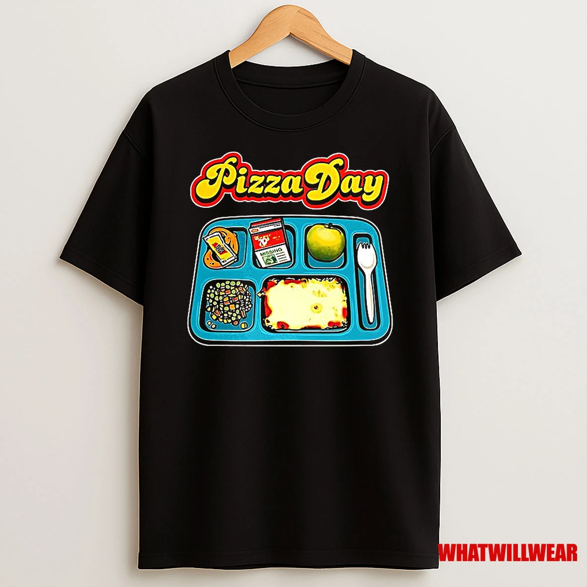 Pizza Day Packed Meal School Lunch Shirts