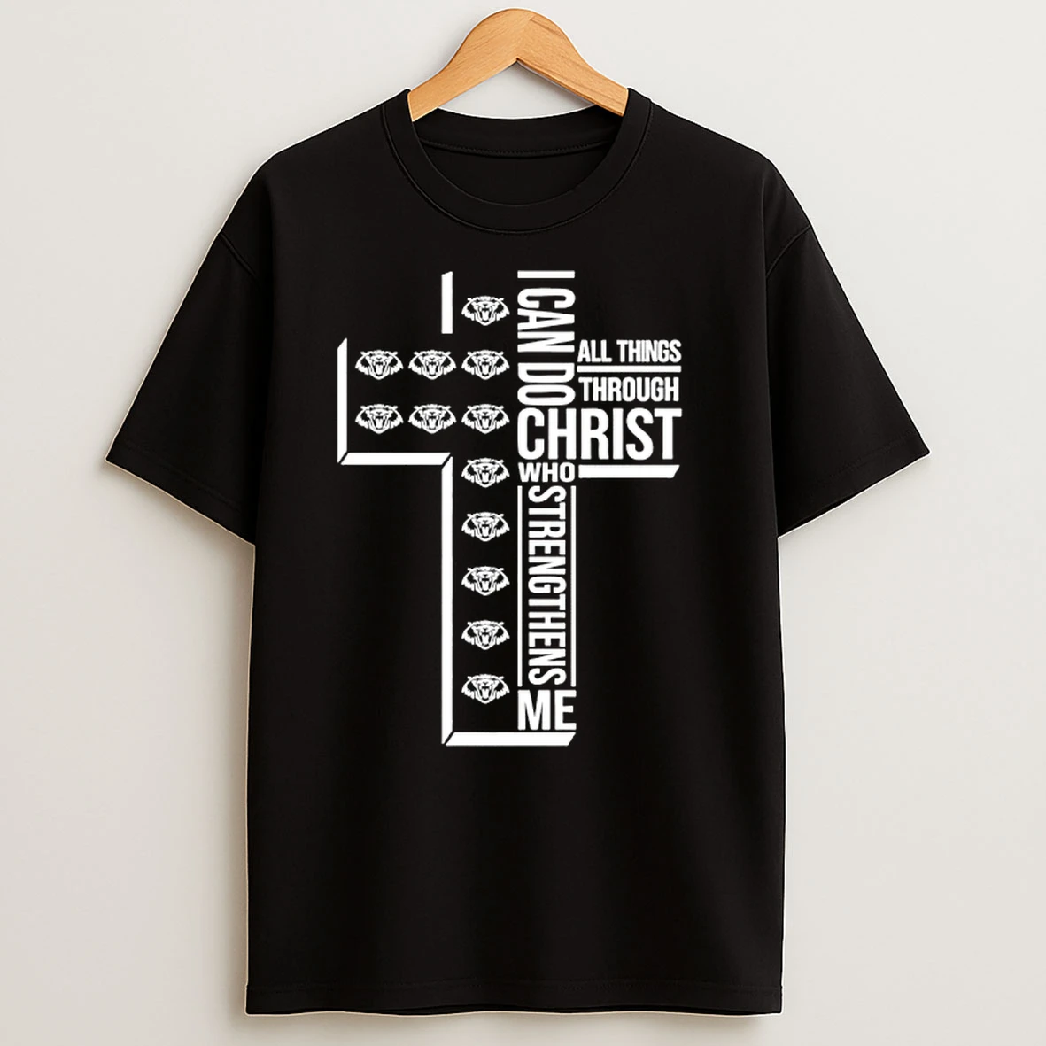 Plano Wildcats I Can Do All Things Through Christ Who Strengthens Me T Shirts