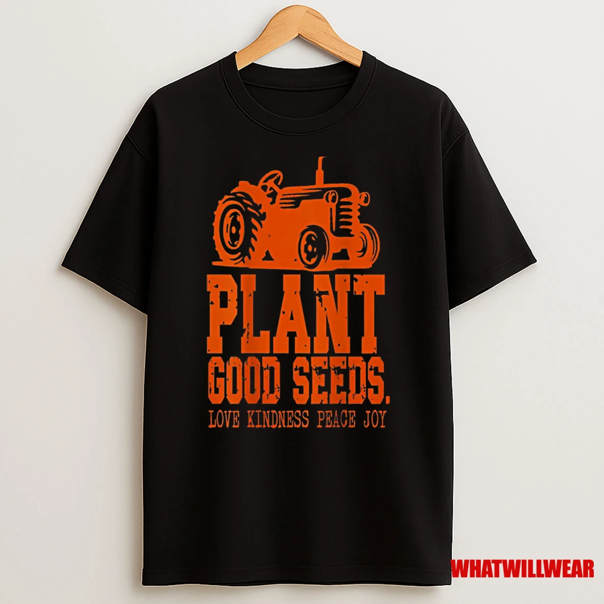 Plant Good Seeds Tractor Vintage Farm Quote Shirts