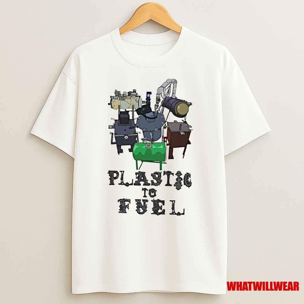Plastic To Fuel Reactor Shirts