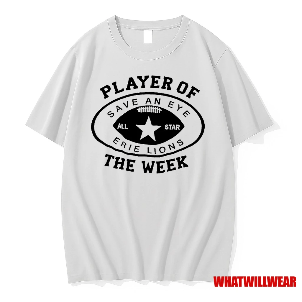 Player Of The Week Save An Eye All Star Erie Lions Shirts