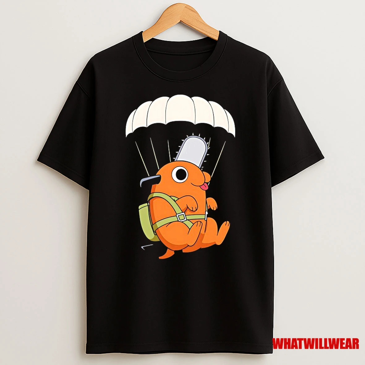 Pochita Chainsaw Man Cartoon Shirts