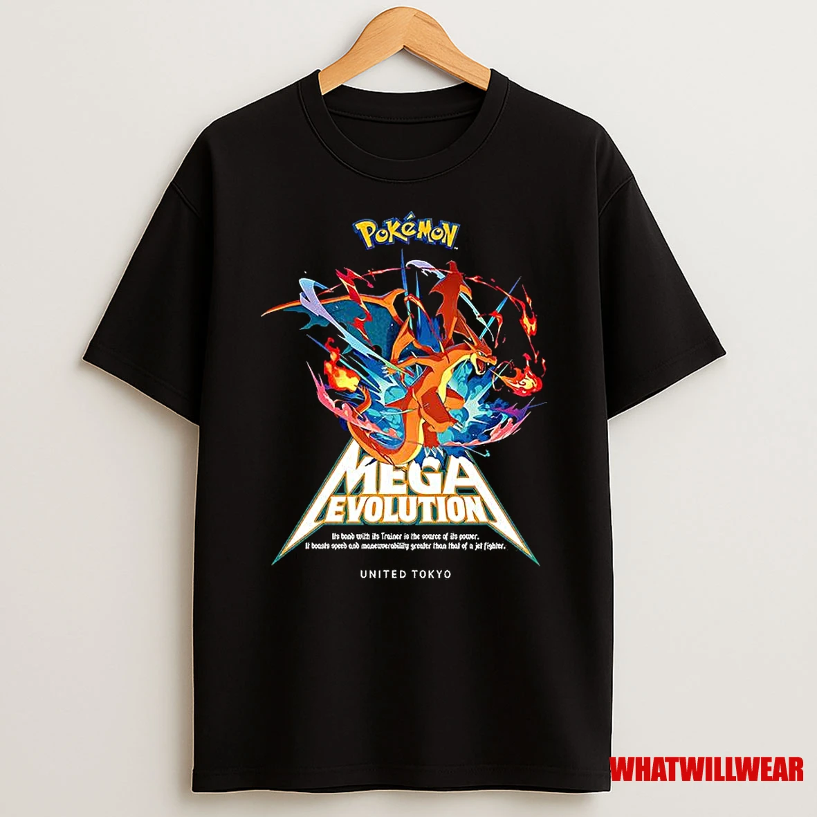 Pokemon Charizard Pokemon Legends Z A Mega Evolution Shirts
