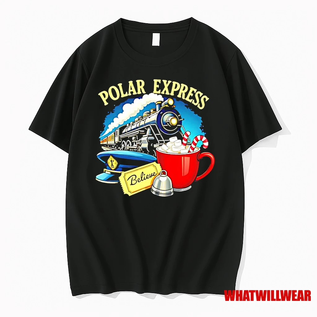Polar Express Merry Christmas Train Depot Shirts