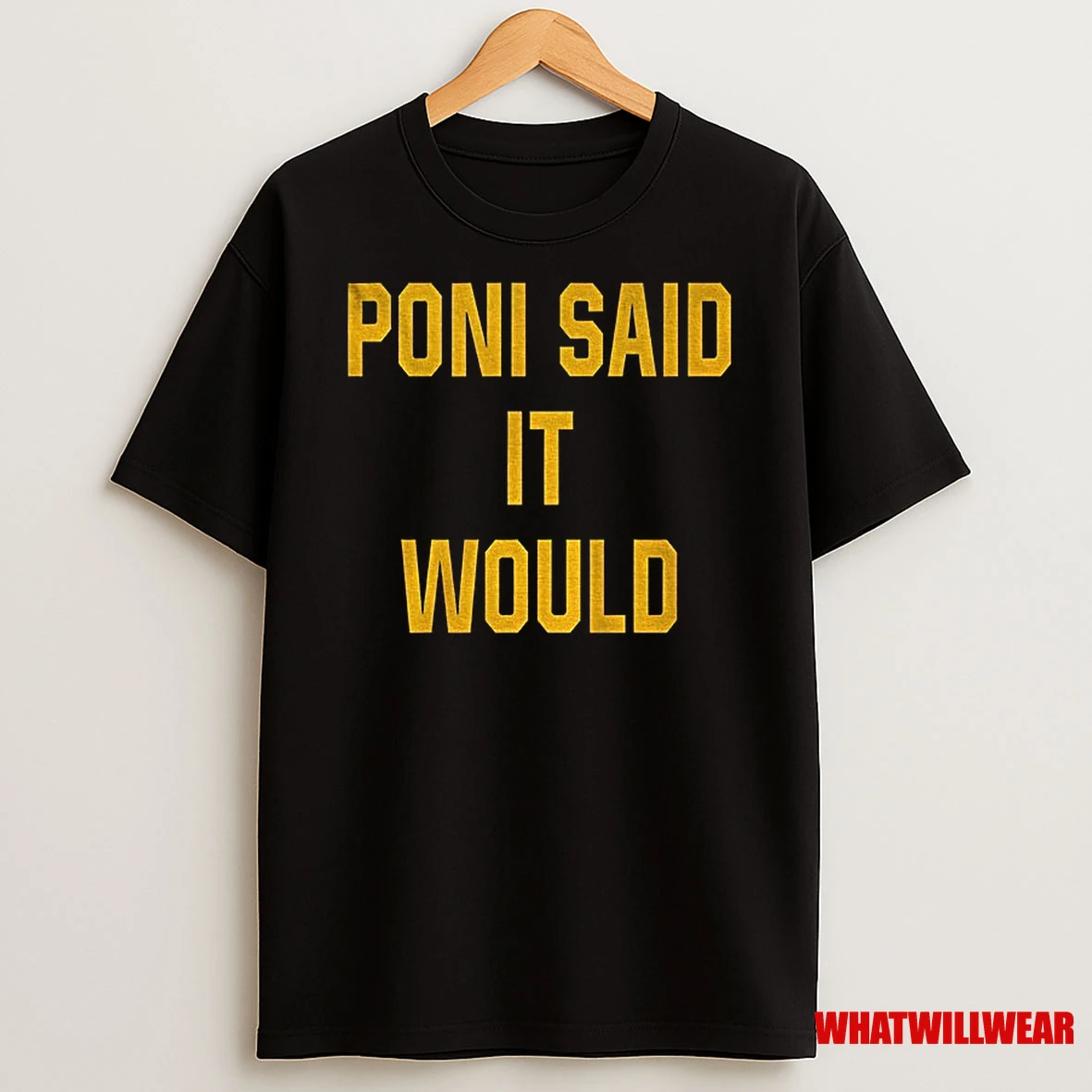 Poni Said It Would But It Didnt Shirts