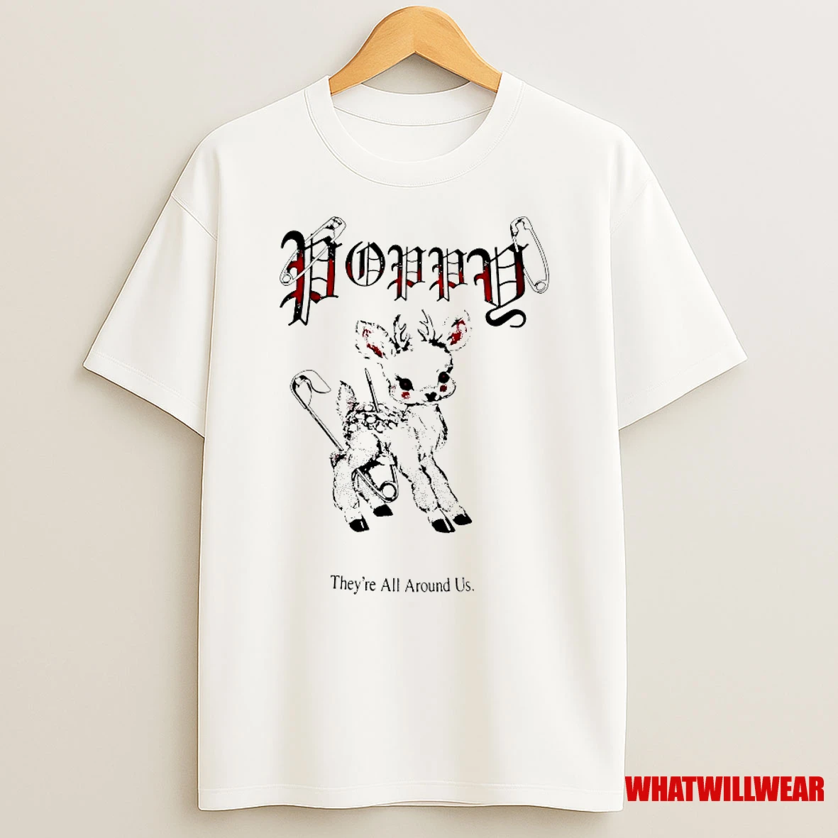 Poppy Theyre All Around Us Shirts