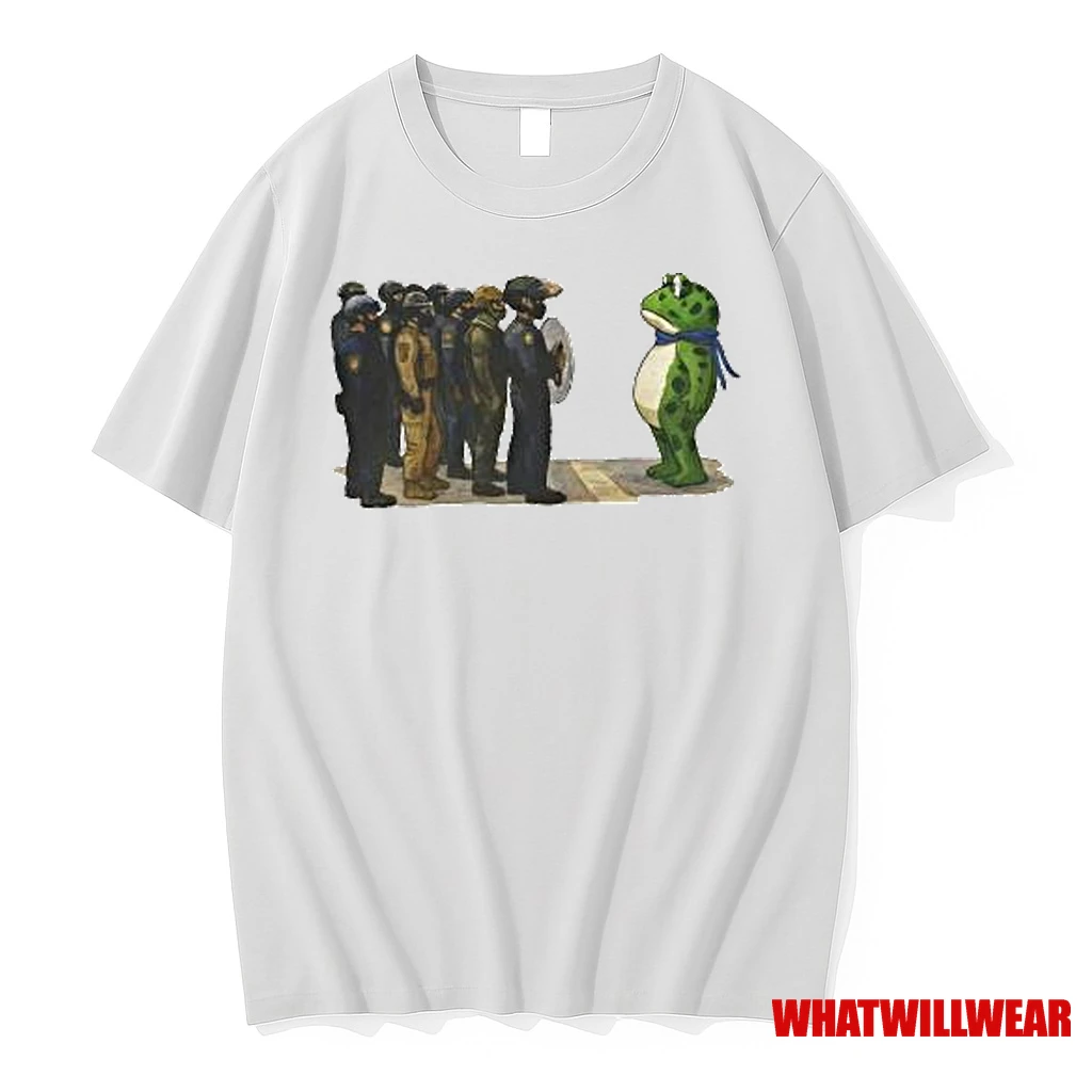 Portland Freedom Frog Anti Ice Portland Frog Activist Shirts