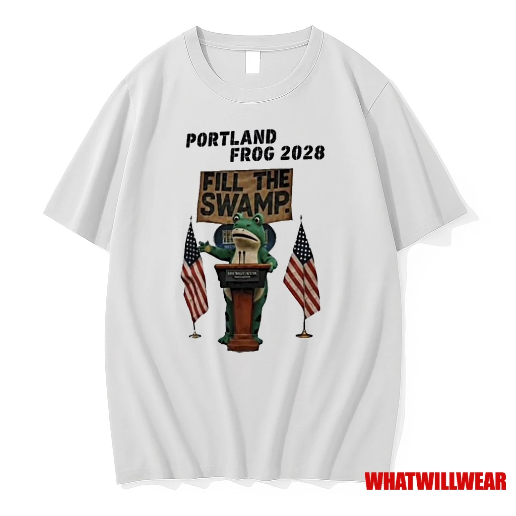Portland Frog 2028 Fill The Swamp Shirts