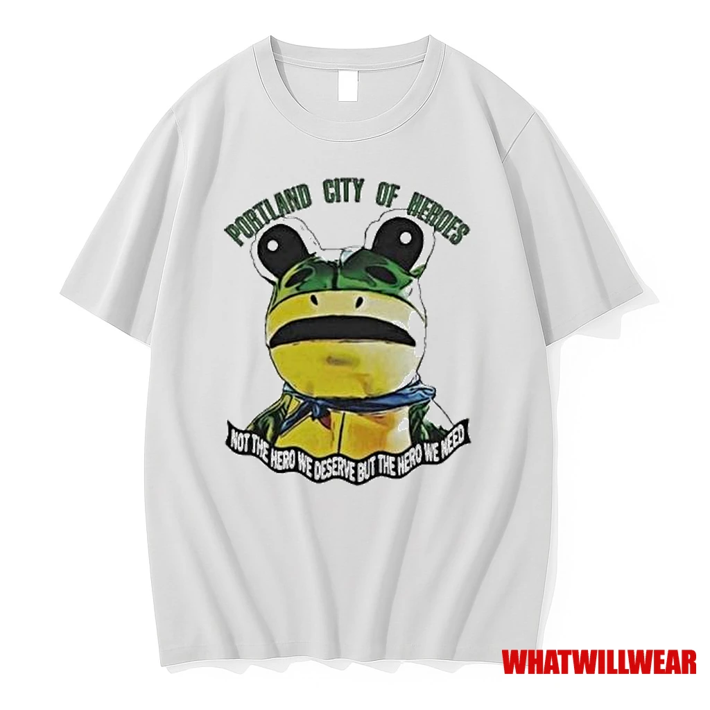 Portland Frog City Of Heroes Not The Hero We Deserve But The Hero We Need Shirts
