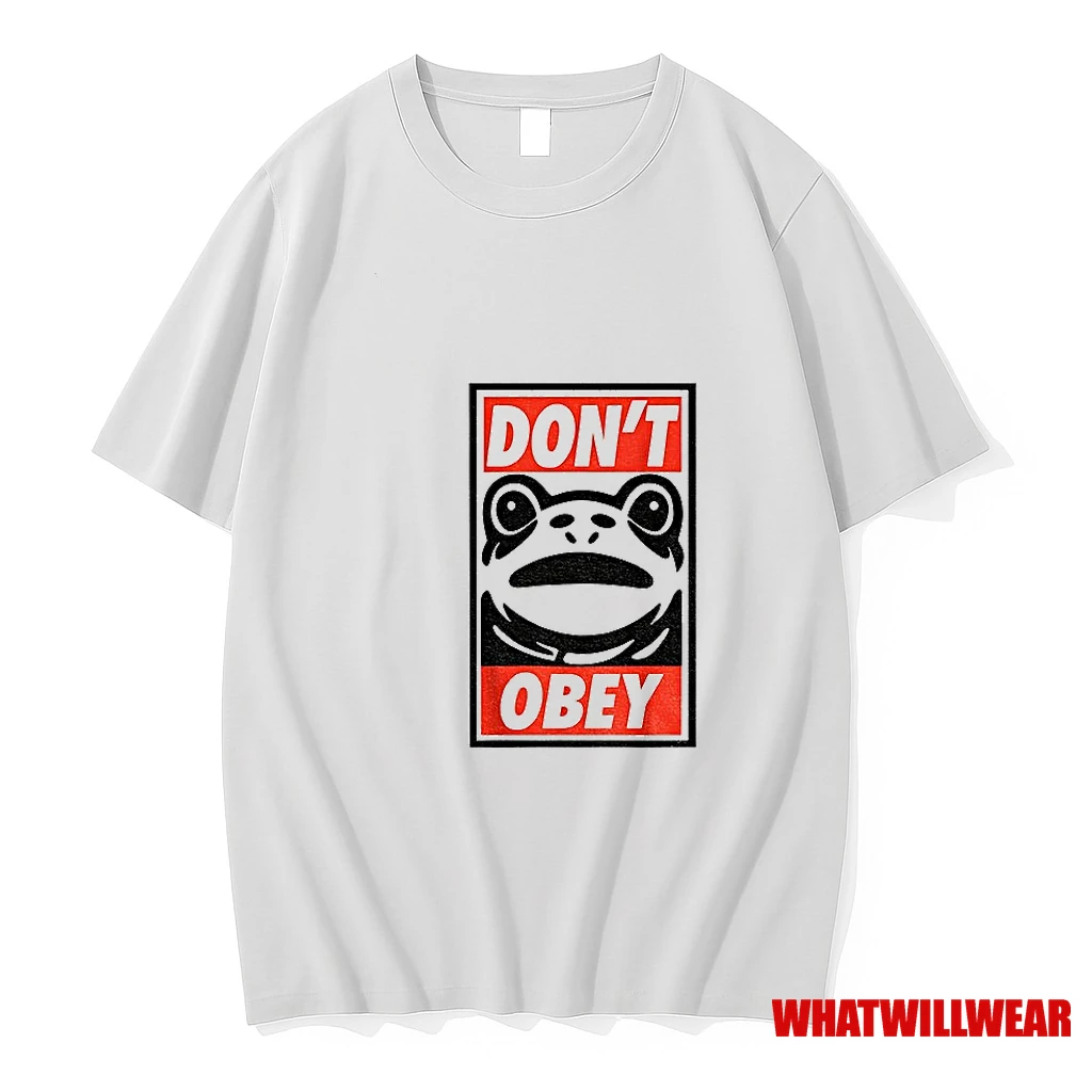 Portland Frog Demands That You Dont Obey Shirts