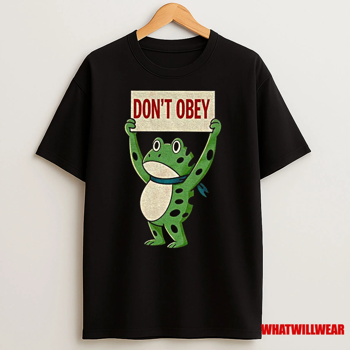 Portland Frog Dont Obey Resist Shirts