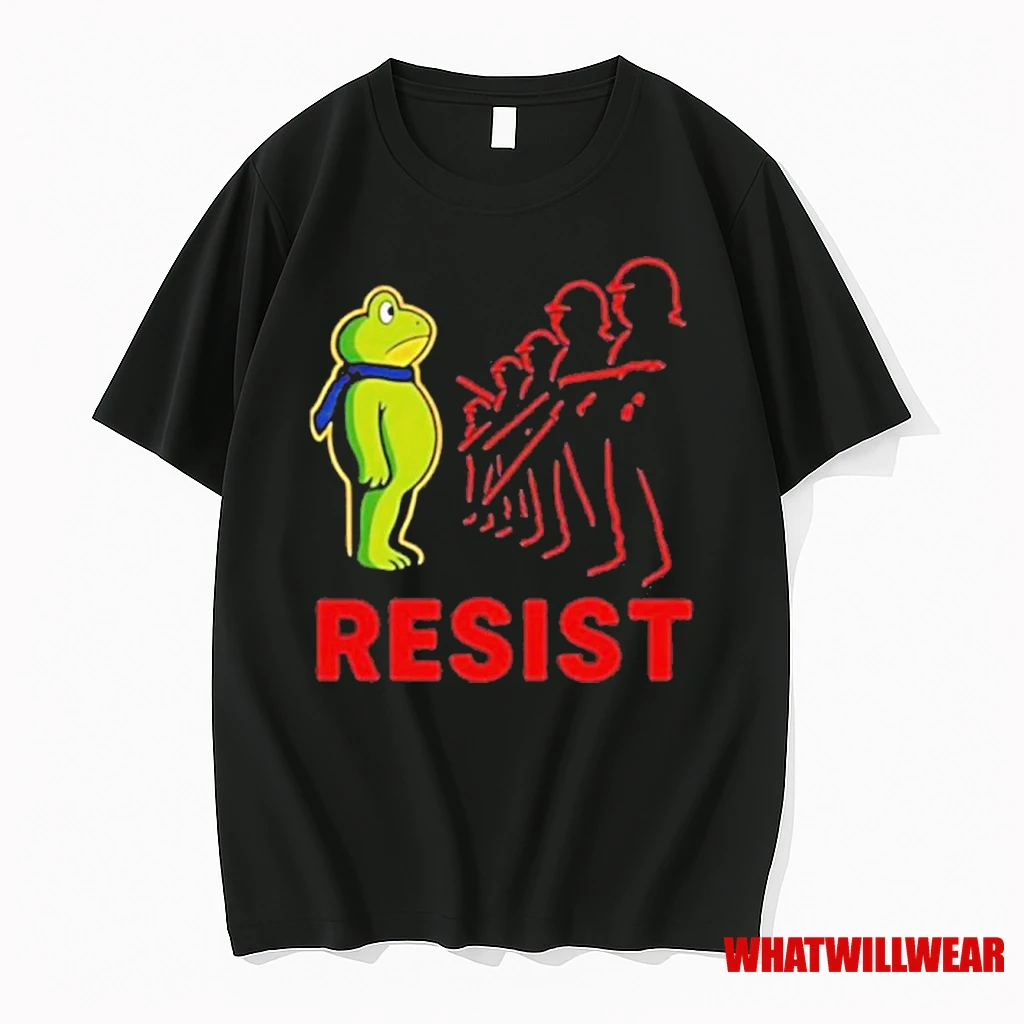 Portland Frog Fck Ice Anti Trump Shirts