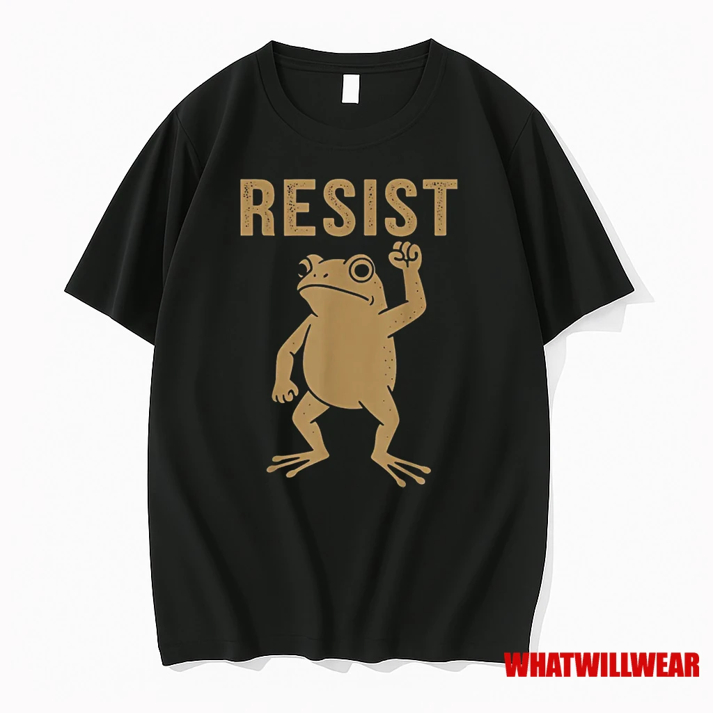 Portland Frog Funny City Art Portland Frog Protest Shirts