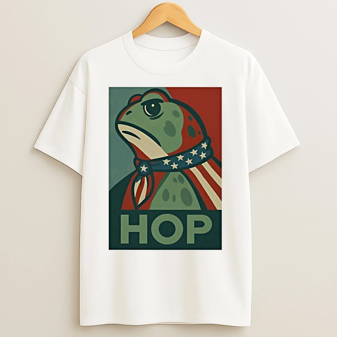 Portland Frog Hop Funny T Shirts