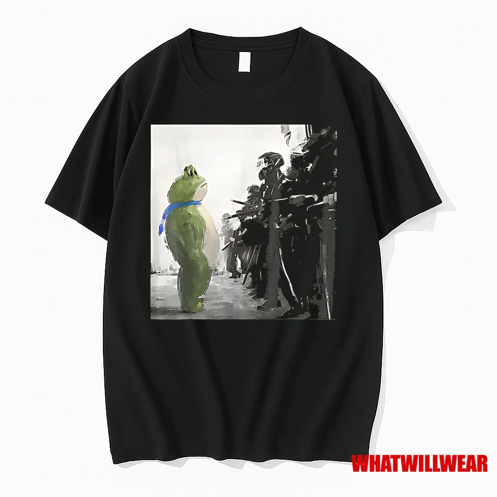 Portland Frog Meme Retro Vintage Style Gift Shirts