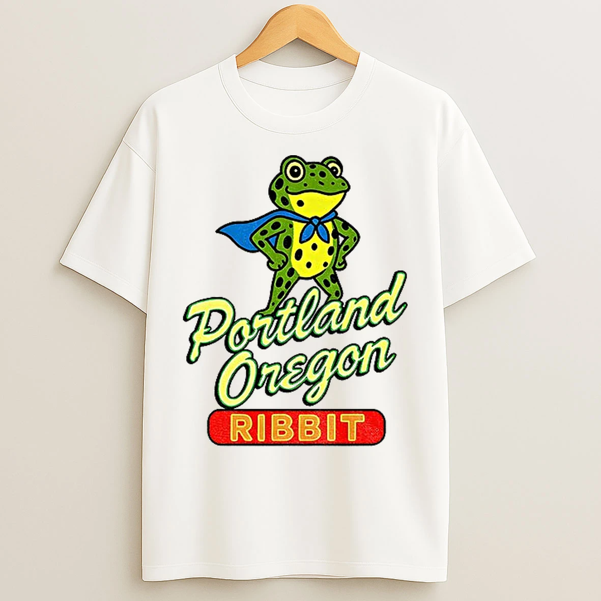Portland Frog Portland Oregon Ribbit T Shirts