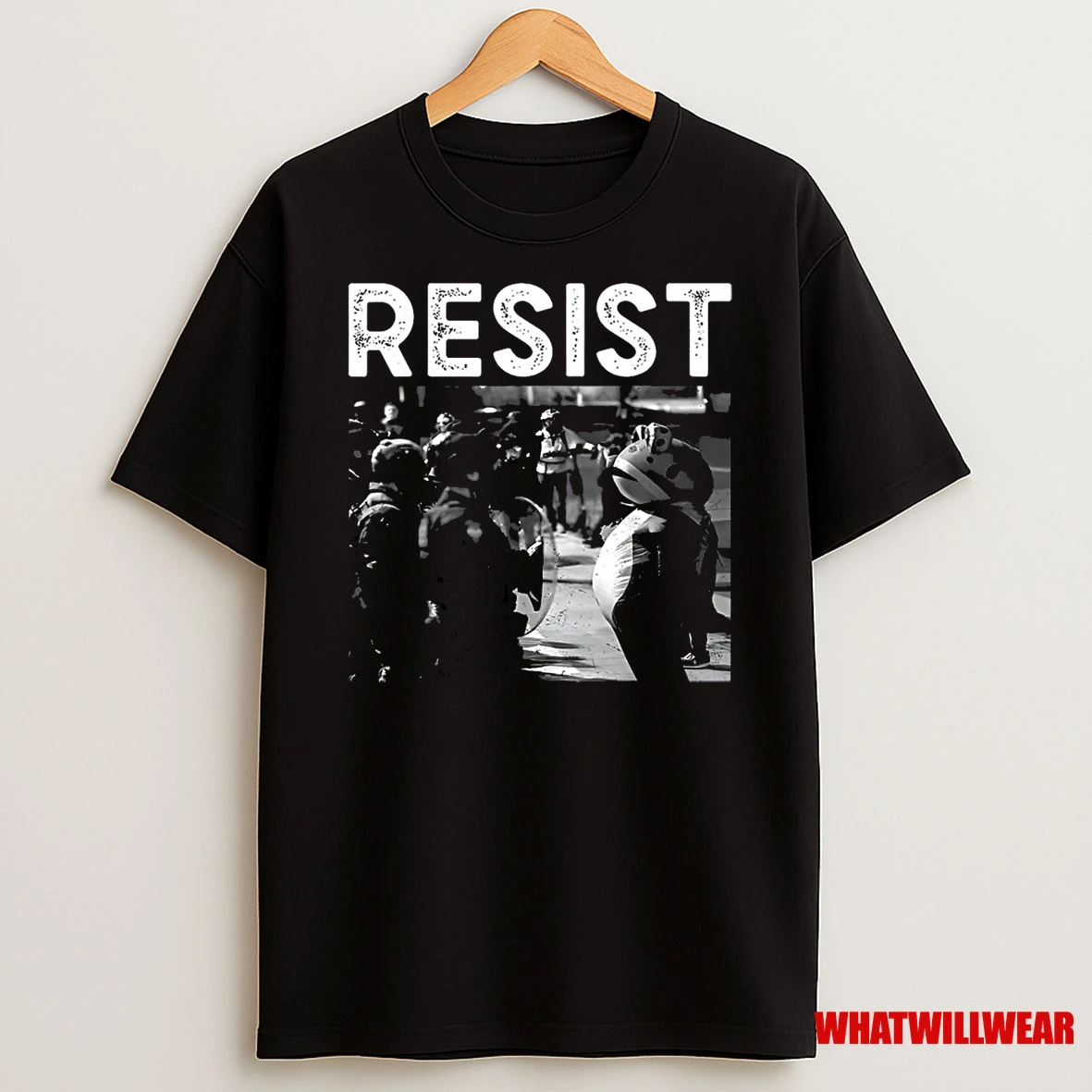 Portland Frog Protest History Photo Shirts