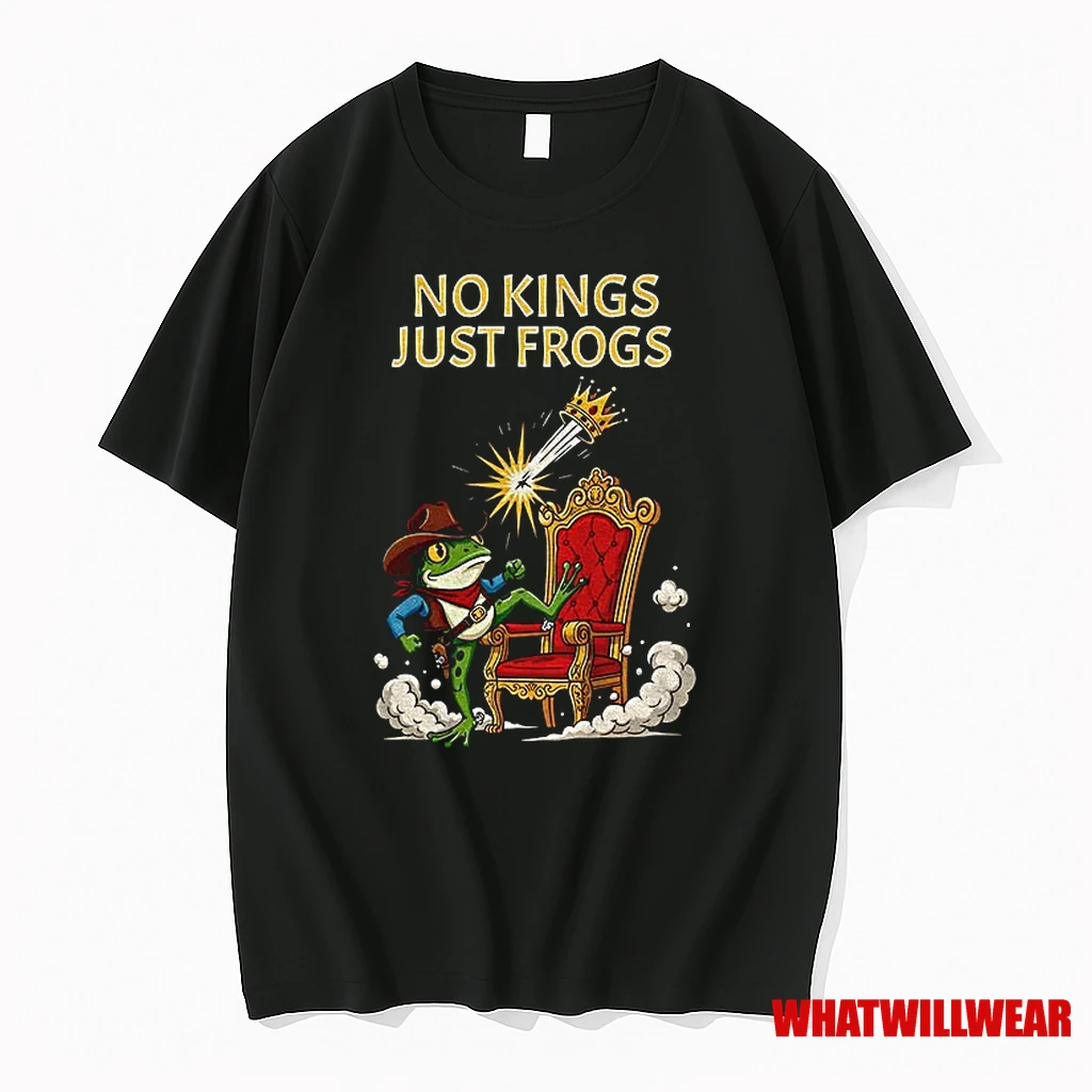 Portland Frog Protest No Kings Just Frogs 2025 Shirts