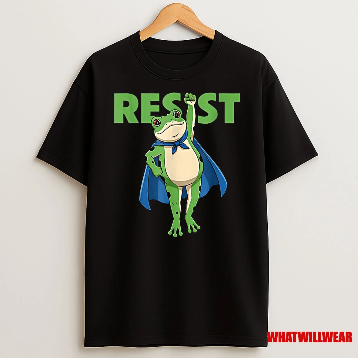 Portland Frog Protest Superfrog Shirts