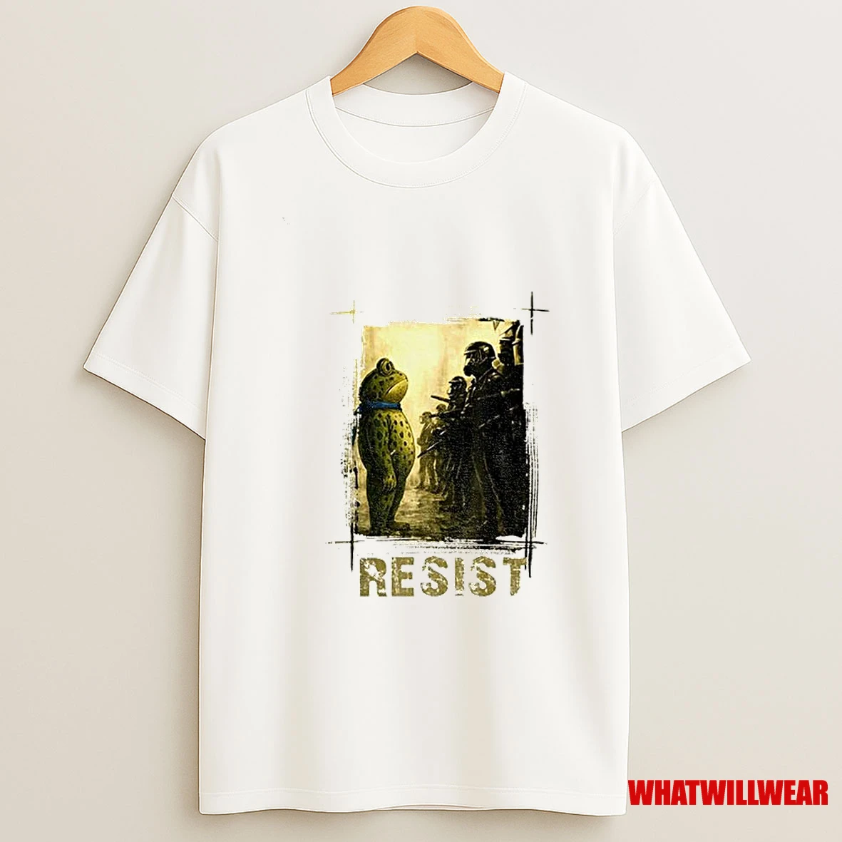 Portland Frog Protest Vintage Activist Shirts