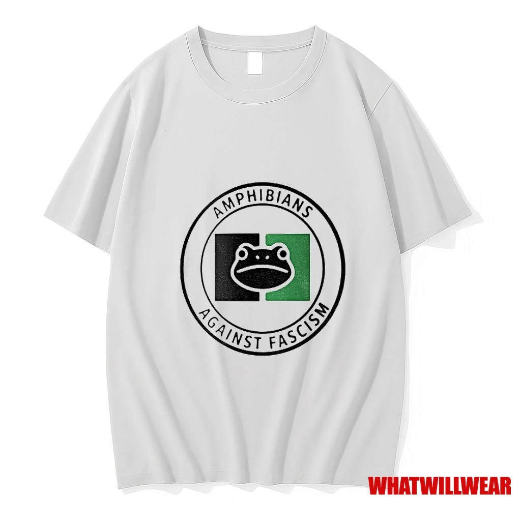 Portland Frog Protest Flag Amphibians Against Fascism Shirts