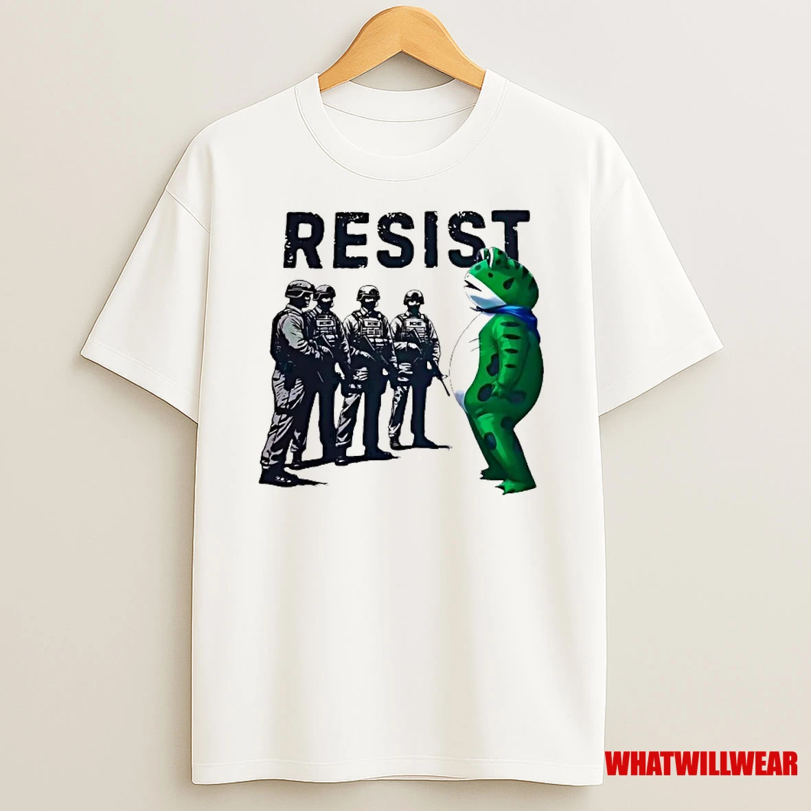 Portland Frog Resist Protest Shirts