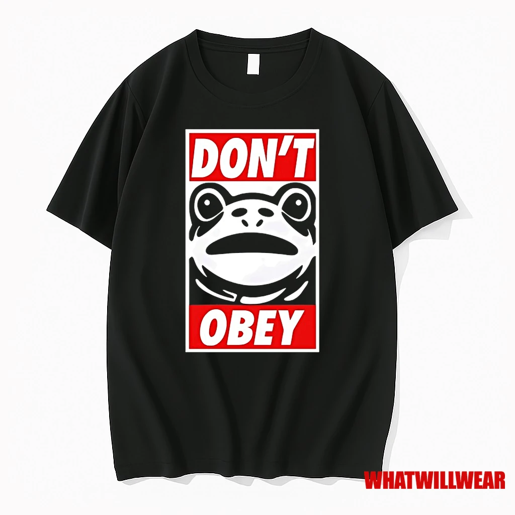 Portland Frog Dont Obey Shirts