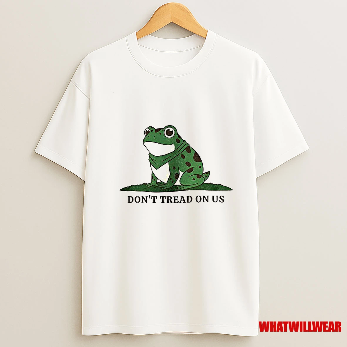 Portland Frog Dont Tread On Us 2025 Political Shirts
