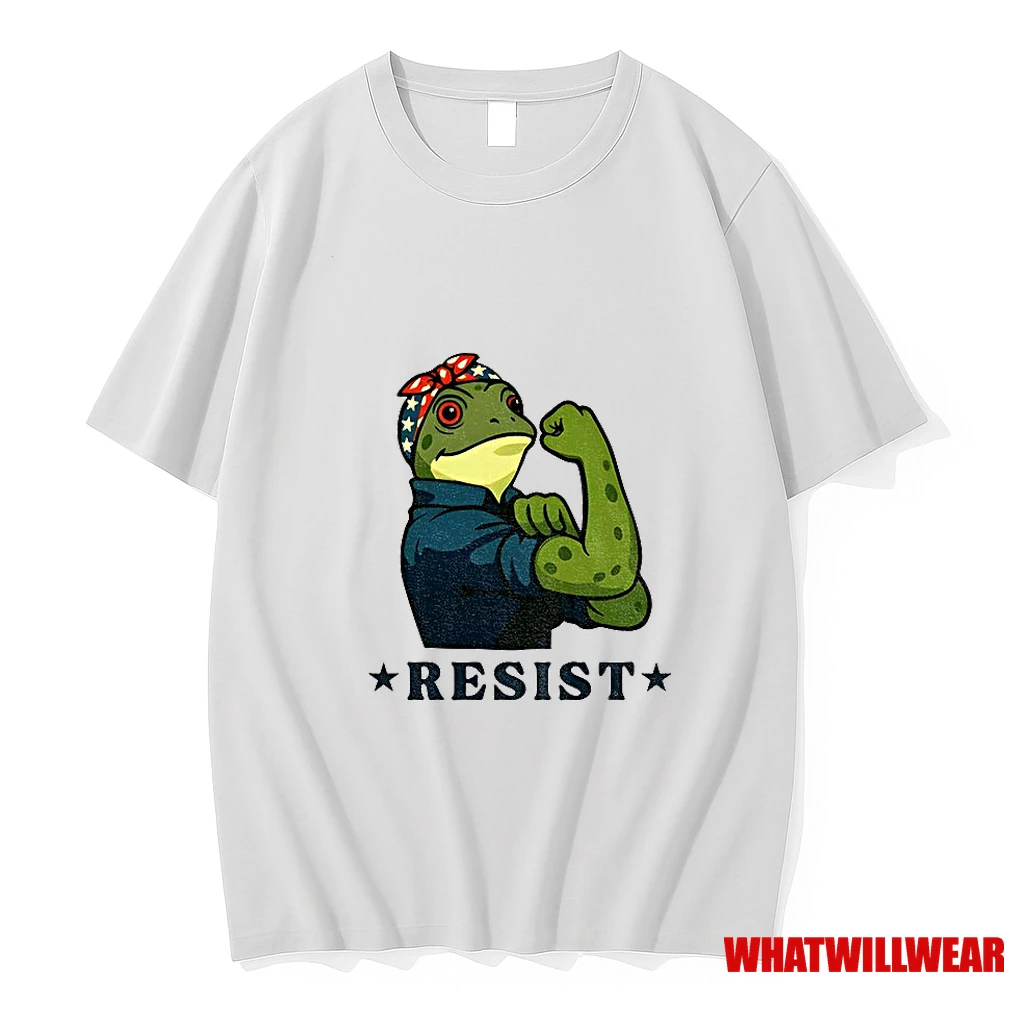 Portland Frog X Rosie The Riveter Resist Shirts