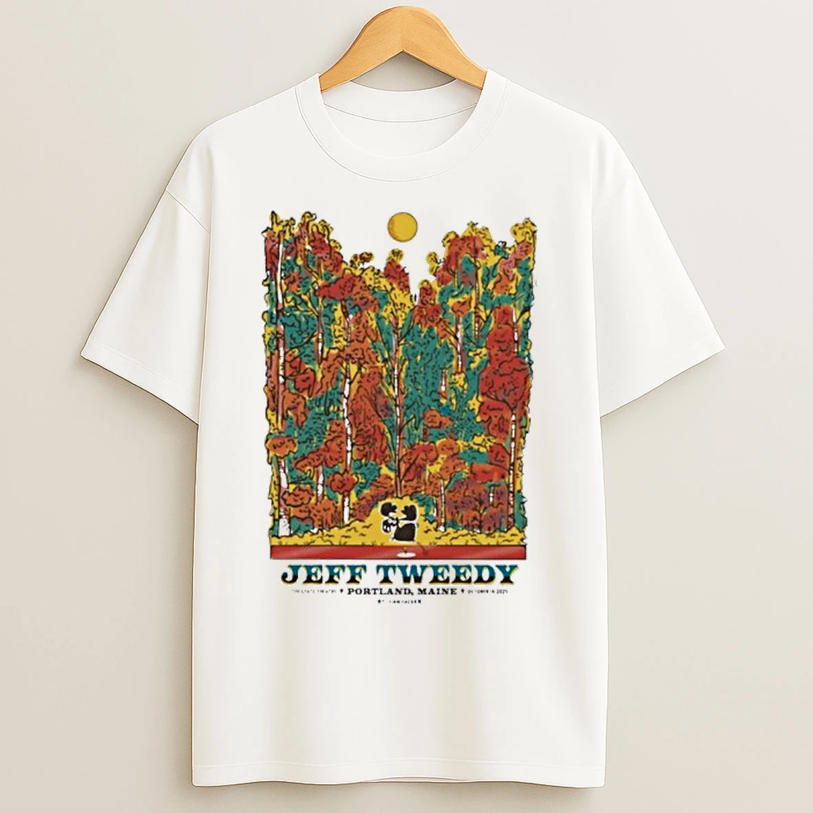 Portland Me Jeff Tweedy 10 06 2025 T Shirts
