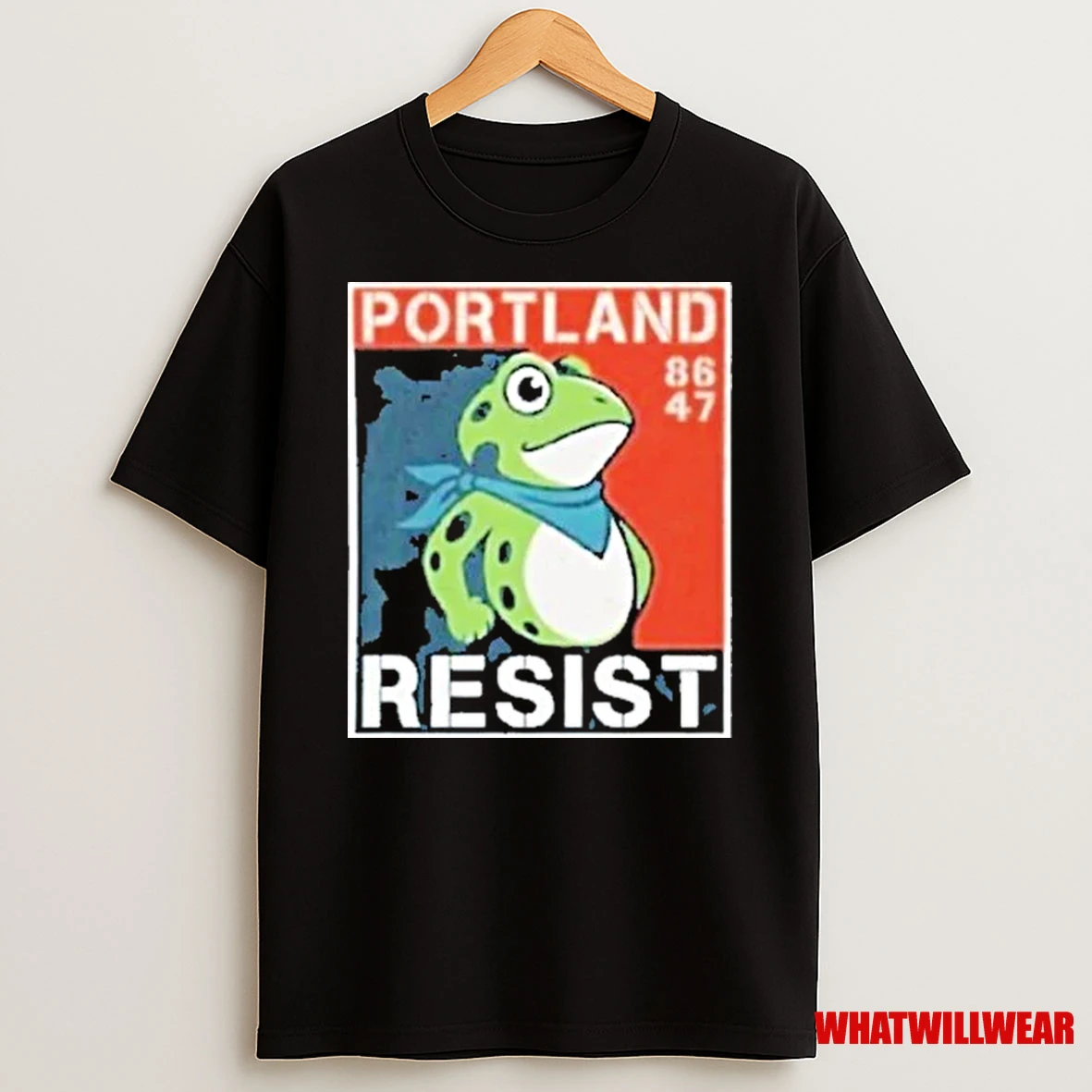Portland Resist 86 47 Frog Shirts