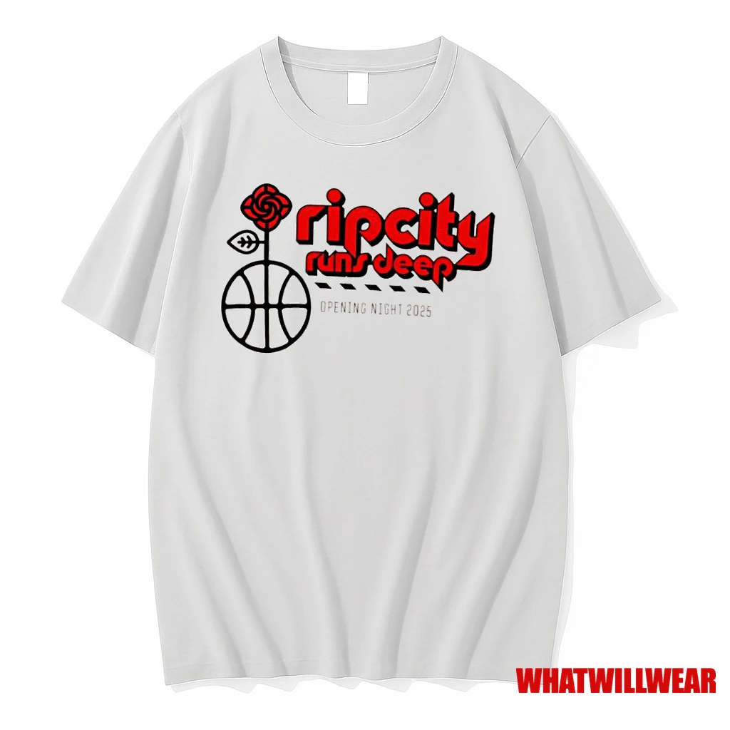 Portland Trail Blazers Ripcity Runs Deep Opening Night 2025 Shirts