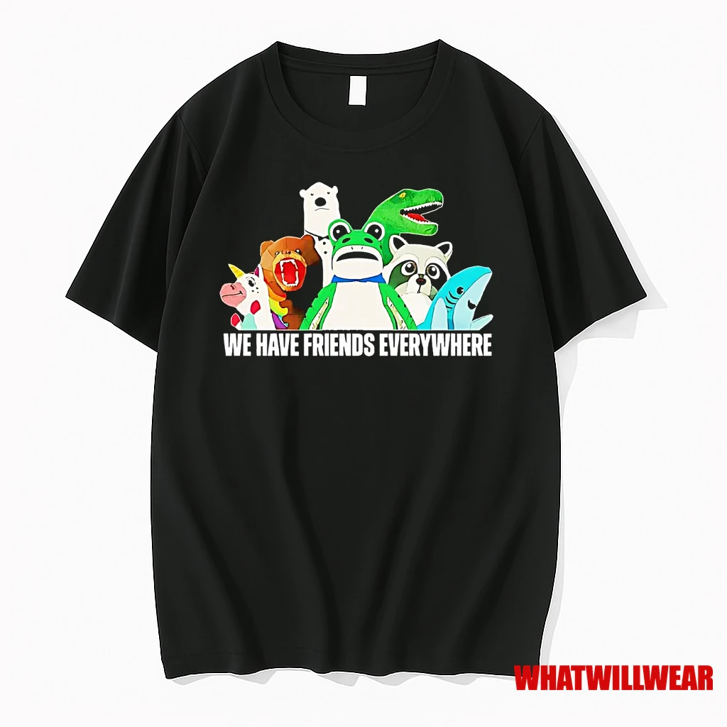 Portland Frog And Mascots We Have Friends Everywhere Anti Trump Shirts