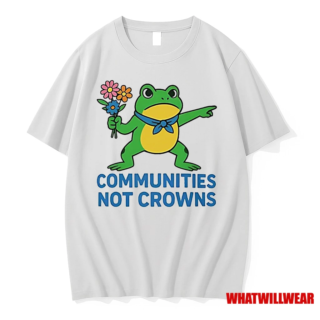 Portland Frog Communities Not Crowns Shirts