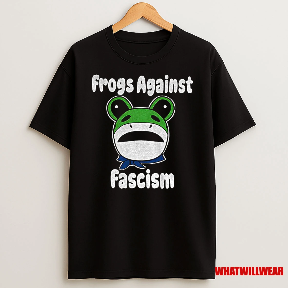 Portland Frog Frogs Against Fascism Shirts