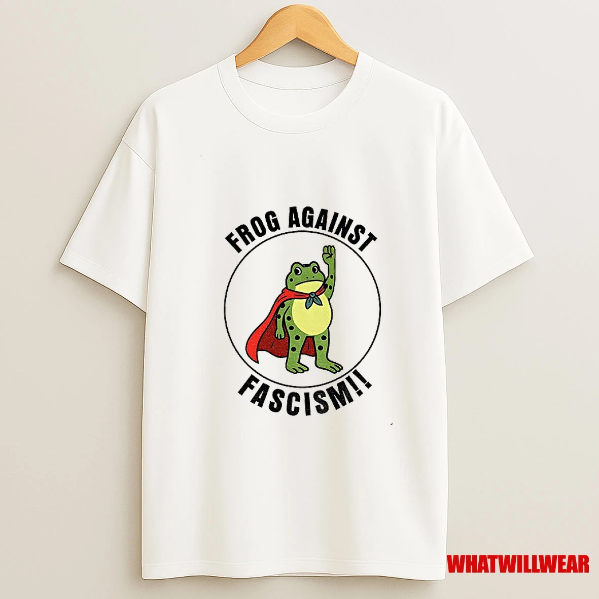Portland Frog Hero Frog Against Fascism Shirts