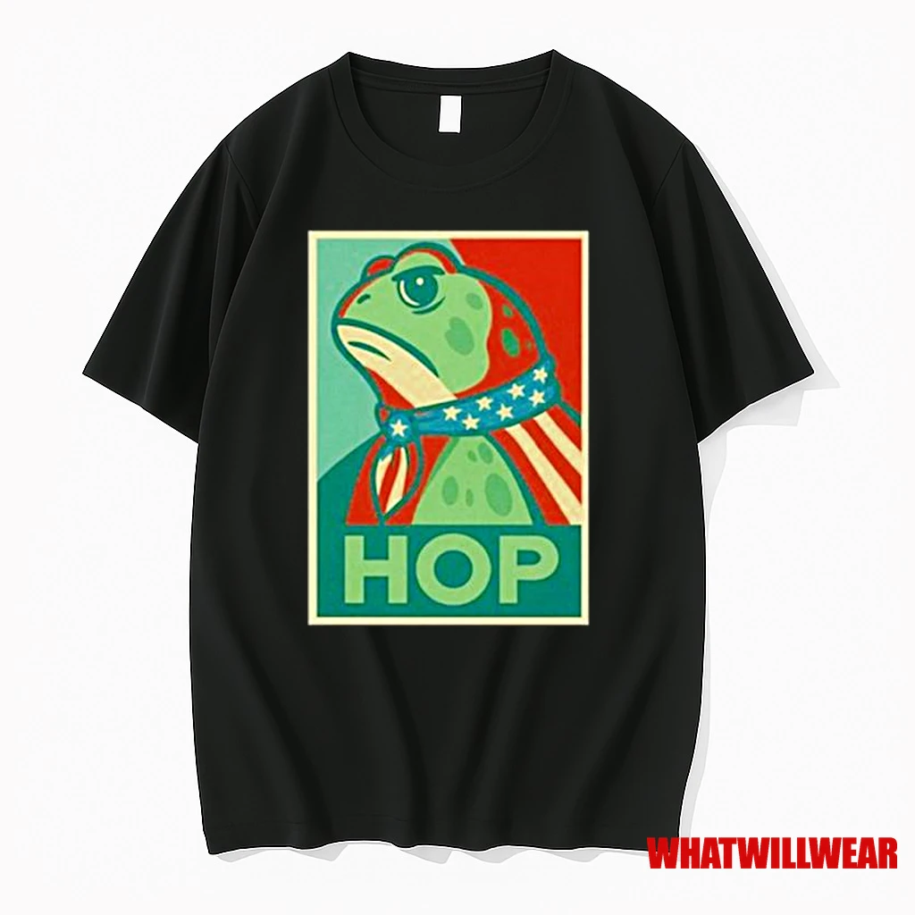 Portland Frog Hop Funny Ornaments Shirts