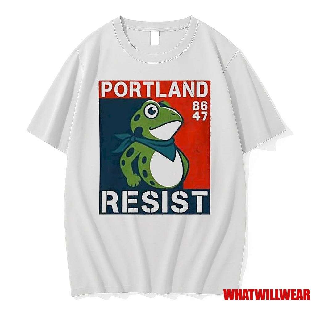Portland Frog Protest Resist 86 47 Shirts