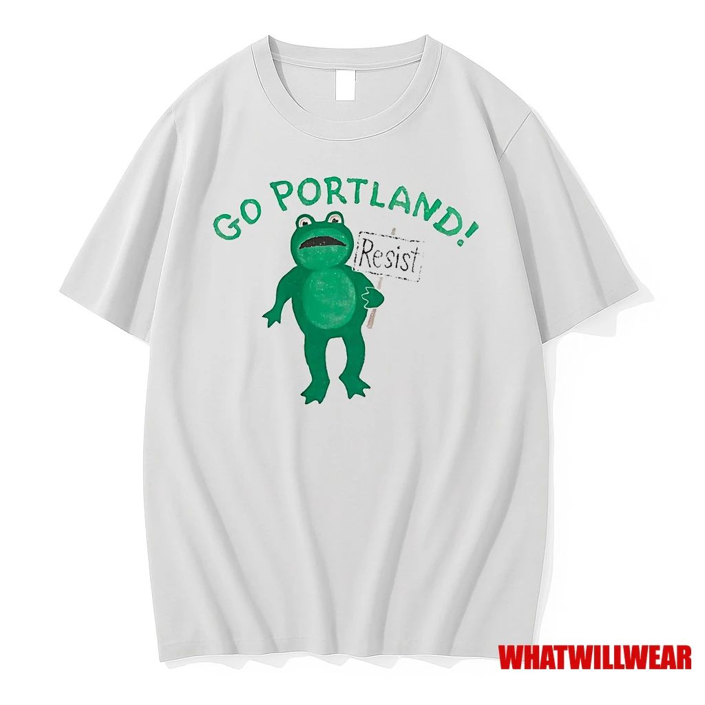 Portland Frogs Go Portland Resist Shirts