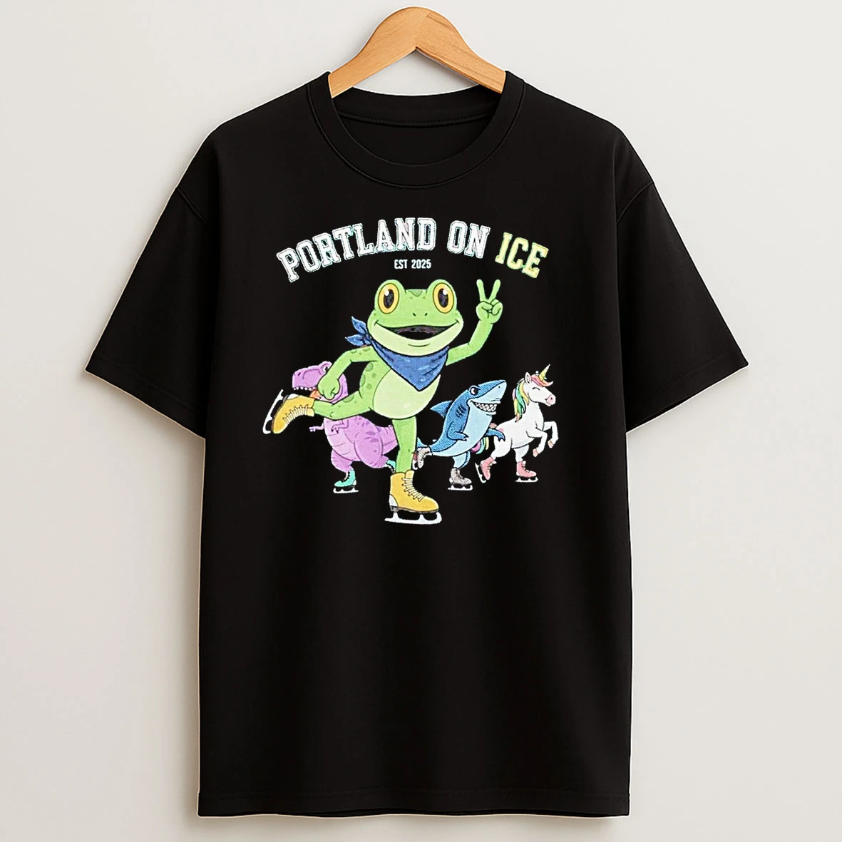 Portland On Ice Est 2025 T Shirts