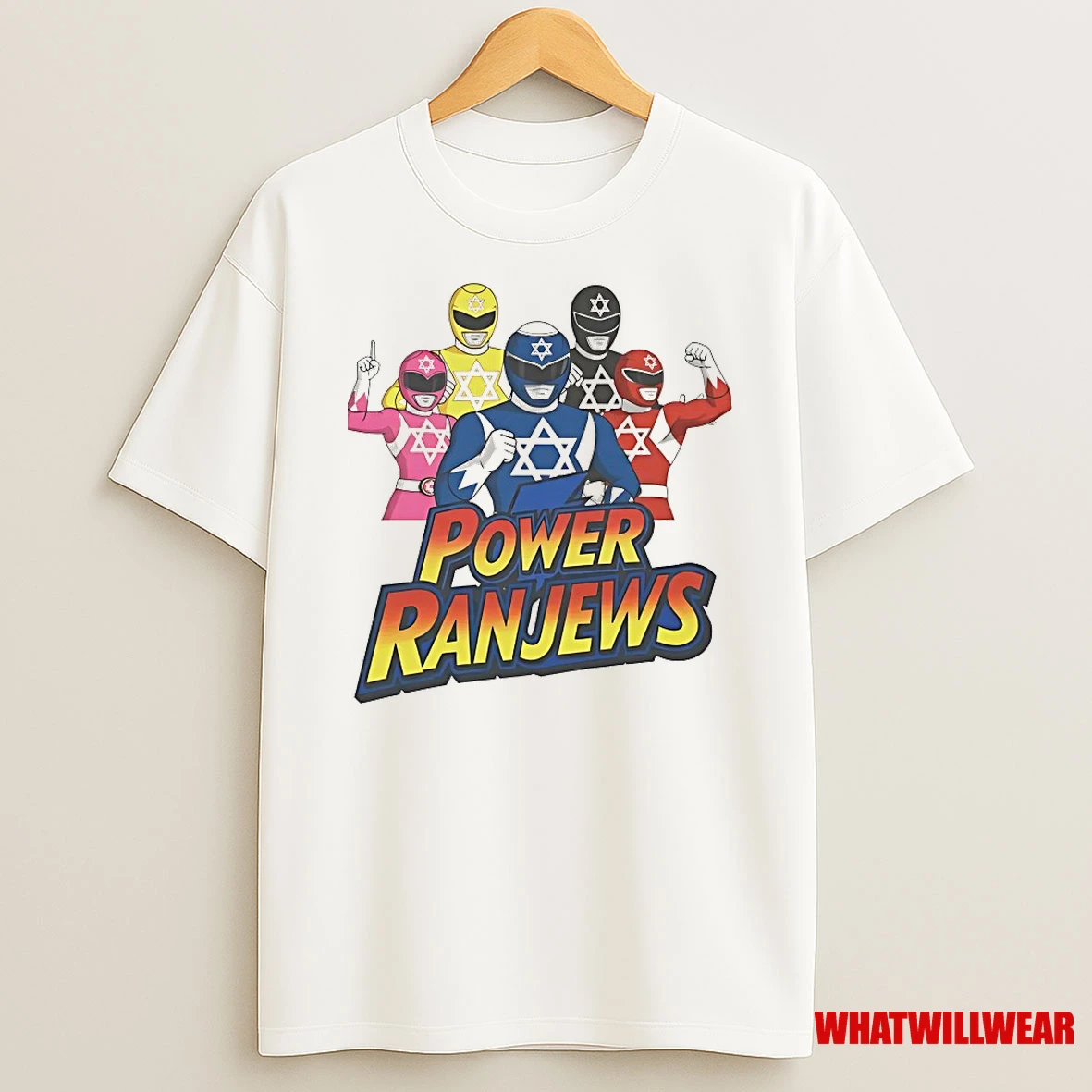 Power Rangers Power Ranjews Shirts